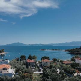 Olga's Home(Σπίτι με θέα δίπλα στην θάλασσα), viešbutis mieste Kritharia