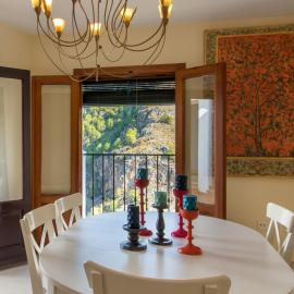 Quiet house in village center with mountains views
