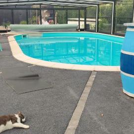 Maison piscine chauffée