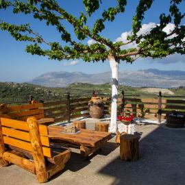Mylos House with sea view