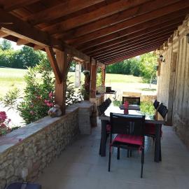 Gite de Born avec piscine privée au coeur de la campagne, Hotel in Born-de-Champs