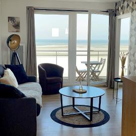 Perle d'Opale T2 FACE MER BALNÉO-SPA PARKING PRIVÉ WIFI NETFLIX HÔTEL&LOGDE 4 PERS