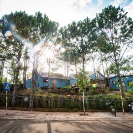 Nhà Đậu Homestay Măng Đen, hotel en Kon Von Kla