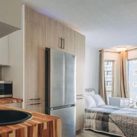 The Fjall Ski-In Ski-Out Village Studio, hotell i Big White