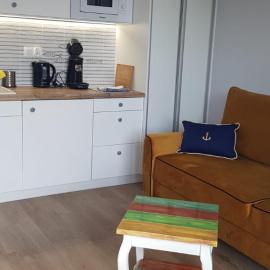 Uroczy Apartament Happy 01 z widokowym tarasen na dachu - tuż przy plaży !!!