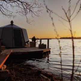 Viesnīca Yggdrasil Igloo Skåne pilsētā Hēra
