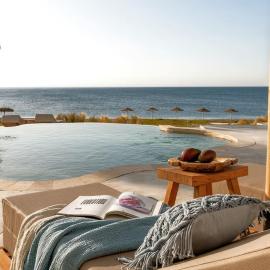 Beachfront Villa Crystalia, Hotel in Lachania