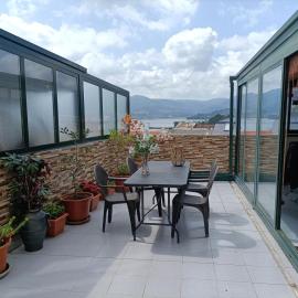 Piso con terraza en las Rías Altas