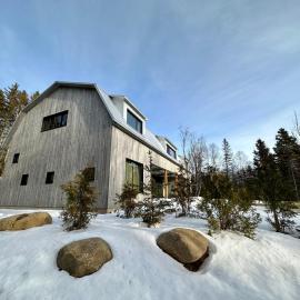 Villa Les Flots: Breathtaking view of St Lawrence