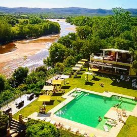 Balcón del Río, Hotel de Campo y Cabañas, ξενοδοχείο σε Mina Clavero
