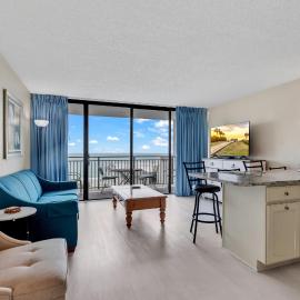 Hosteeva Beach View 1BR Ocean Forest Plaza Condo