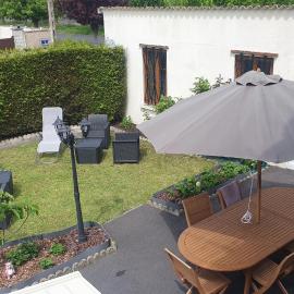 Maison, jardin, barbecue et vélo classé 3 étoiles, hotel in Dives-sur-Mer