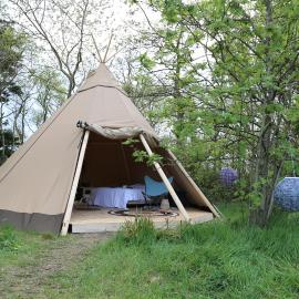 Viesnīca Tipi Texel pilsētā 't Horntje