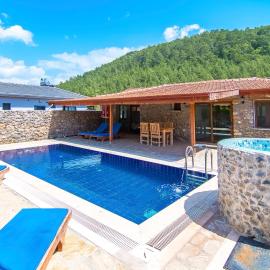 2+1 İç ve dış jakuzili villa, hotel u gradu Kınalı