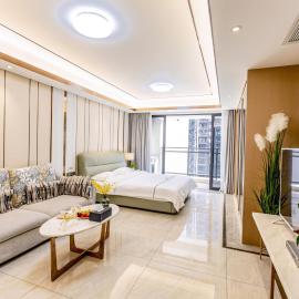 Shengang Executive Apartment - Baoan International Airport Bihaiwan Subway Station, hotel in Bao'an