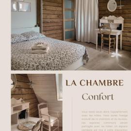 Chambre et bureau