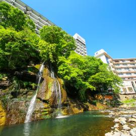 Ooedo Onsen Monogatari Premium Hotel New Shiobara, hotel di Nasushiobara