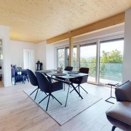 Modernes Ferienhaus mit Panoramablick, hotel u gradu 'Rosegg'
