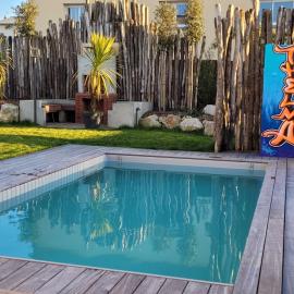 La Villa Thelma 5 étoiles, piscine, sauna et jacuzzi, hotel di Granville