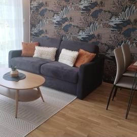 Appartement neuf classé, balcon et petite vue mer