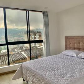 Cama Queen, Vista a las Montañas – hotel w mieście Manizales