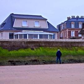 Villa 5 personnes en front de mer, grand jardin - Gold Beach, Patrimoine Mondial Unesco, hotel in Asnelles