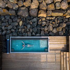 Viesnīca Blabjorg Resort pilsētā Borgarfjordureistri
