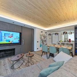 Lux Domotic Apt-Chalet Dolomites, viešbutis Pincole