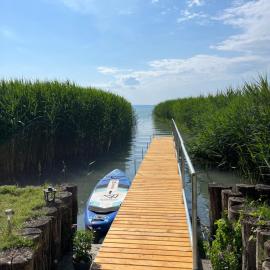 Casa di Bianca - közvetlen vízparti nyaraló, hotel a Siófok