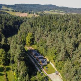Domki Zew Natury, hotel v mestu Lesko