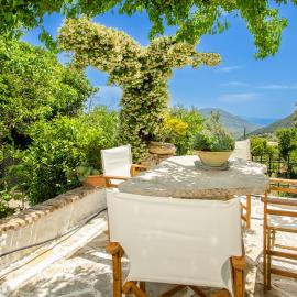 Traditional family villa southern lefkada