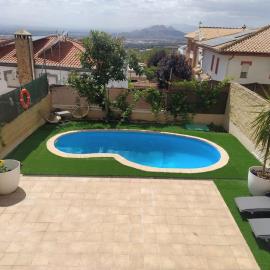 Oasis con Piscina, Spa Privado con Encanto Andalusí y jacuzzi
