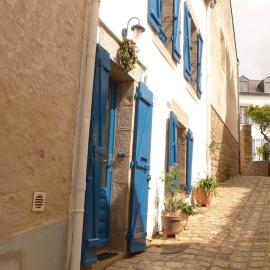 Maison de charme sur les quais port de St Goustan, hotel u gradu Ore