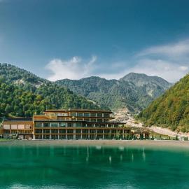 Qafqaz Tufandag Mountain Resort Hotel, hotell i Gabala