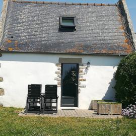 Ty gwalarn, penty vue sur la lande, dunes et océan, classé 2 étoiles