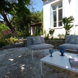 Pool House Renoir with heated pool and private garden, hotel Châteauneufben