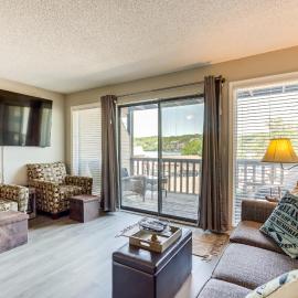 Pool Access & Lake View: Osage Beach Condo!