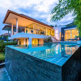Phu Montra Villa With Ocean View PM-A4, hotel in Khao Tao
