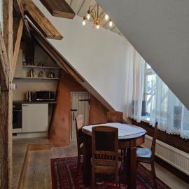Old Town's Charming Attic Studio