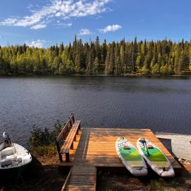Porontima Lake House in Pure Rukatunturi Nature, hotell i Ruka