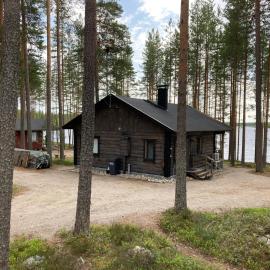 lomahuvila kultahiekka holiday villa golden sand, hotel i Kivilahti