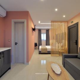 Swan Paradise Residences, hotel em Loutra Oraias Elenis