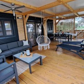 Premium mobile Home Maslina - 2 Bedrooms, Large Terrace - Oaza Mira Drage: Drage şehrinde bir otel