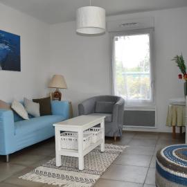 Appartement T3 (plain-pied) et son jardin privatif clos à Vieux Boucau