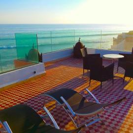 Bouad Seafront Apartments & Rooms, hotel in Taghazout