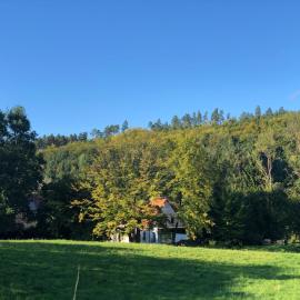 Dom w Dolinie Zdrowia, hotel u gradu Wleń
