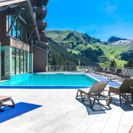 Appartement Premium en pleine nature à Flaine, 8 à 10 personnes - Piscine extérieure chauffée, jacuzzi, sauna, hammam et salle de sport, hotel v destinaci Flaine