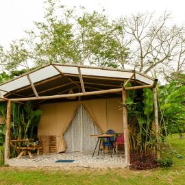 Aguas Claras Bamboo Ecolodge, hotel di Guaduas