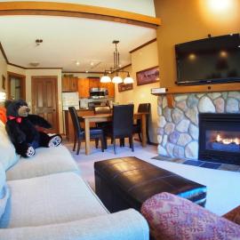 Fireside Lodge #409: Sun Peaks şehrinde bir otel