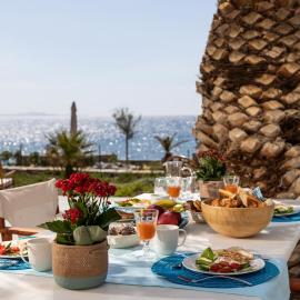 Naxos Beach Front Villa ''Moments''、Ambramiのホテル